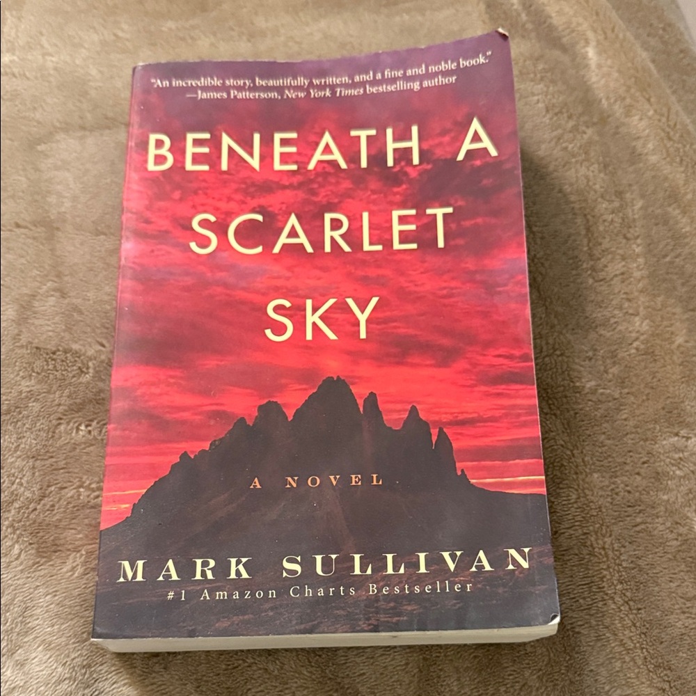 Beneath a Scarlet Sky Novel